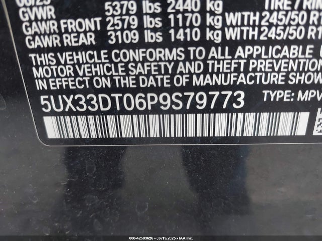 5UX33DT06P9S79773 BMW 2023