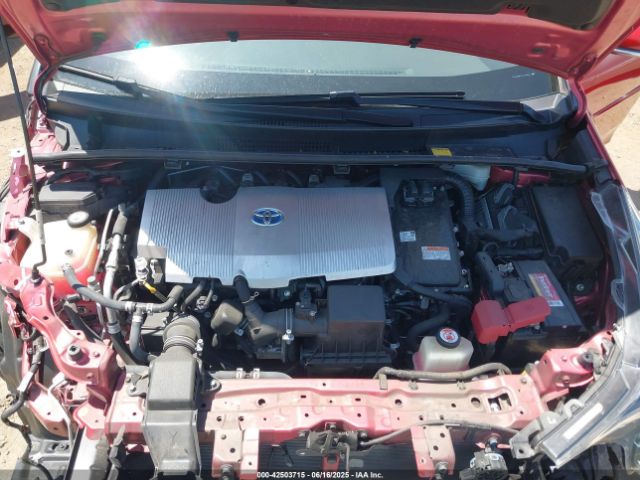 JTDKBRFUXJ3059431 Toyota 2zr-fxe,1nm