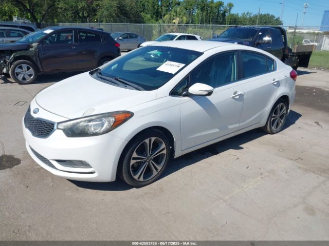 KNAFX4A85E5100054 KIA FORTE EX