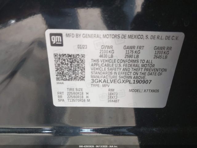 2023 GMC TERRAIN 3GKALVEGXPL190907 Photo 8