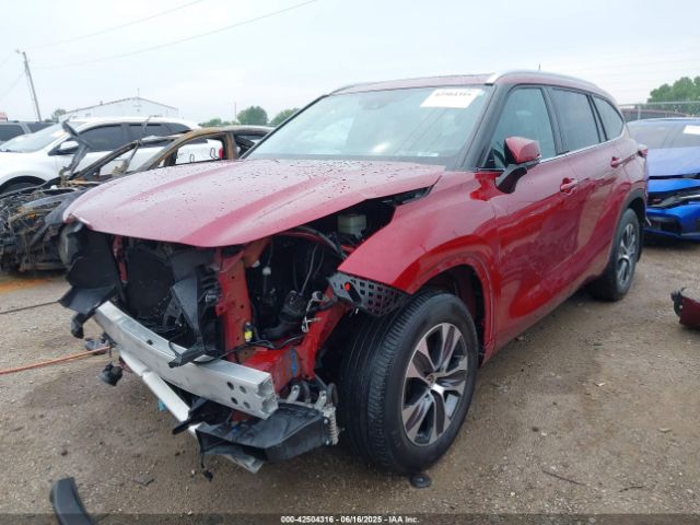 2021 TOYOTA HIGHLANDER 5TDHZRBH4MS098484 Photo 1