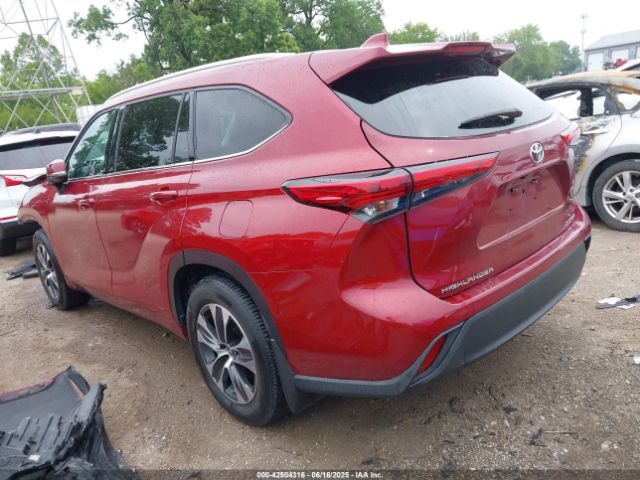 2021 TOYOTA HIGHLANDER 5TDHZRBH4MS098484 Photo 2