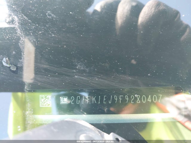 Chevrolet l99 2015 2G1FK1EJ9F9280407 Image 9