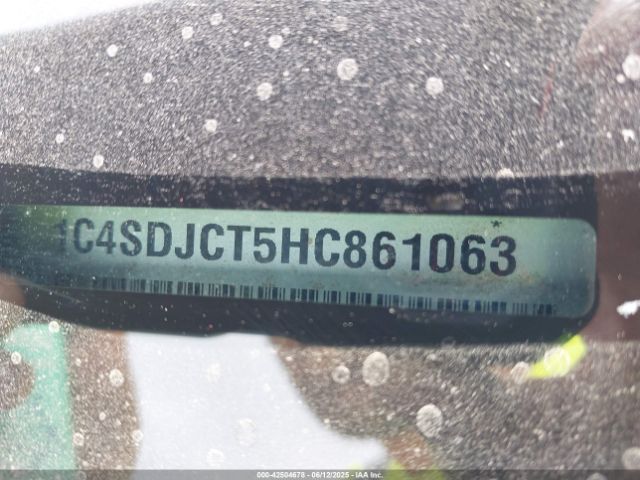 1C4SDJCT5HC861063 Dodge Durango R/t Awd