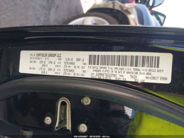 2014 RAM 1500 3C6RR6KT6EG237951 Photo 8