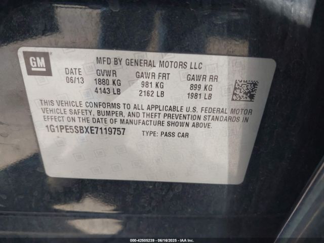 1G1PE5SBXE7119757 Chevrolet LUV