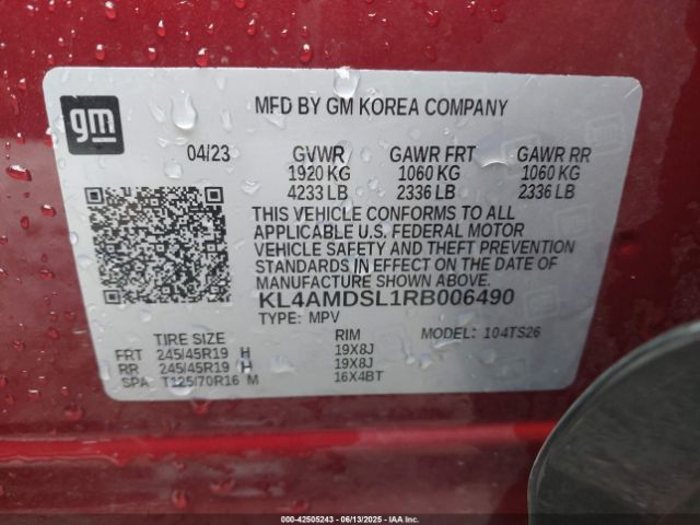 2024 BUICK ENCORE GX KL4AMDSL1RB006490 Photo 8