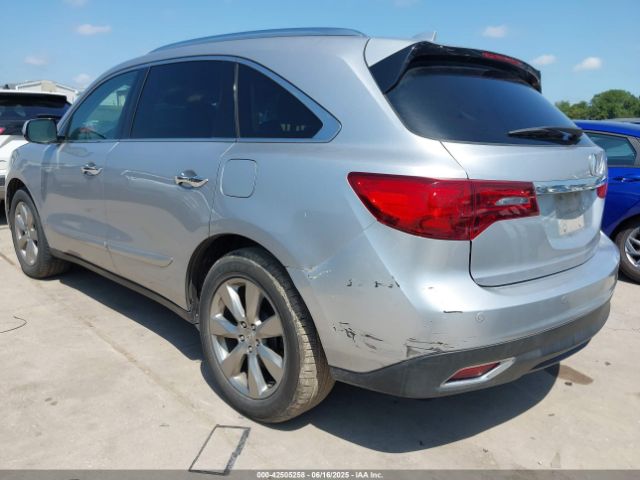 2014 ACURA MDX 5FRYD3H80EB020095 Photo 2