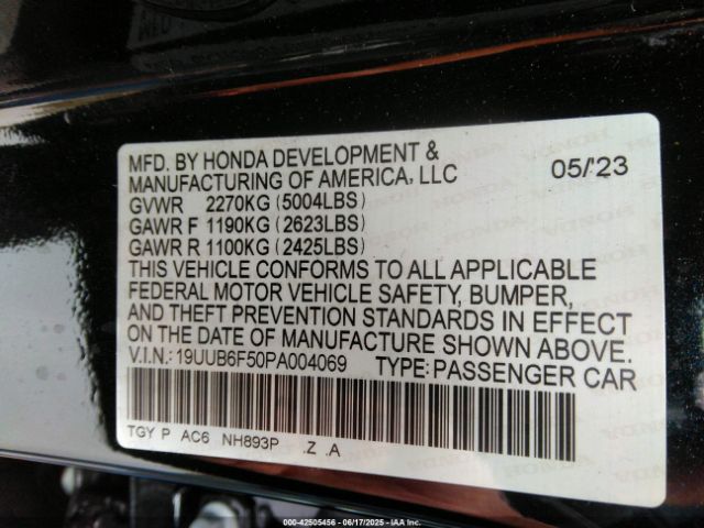 2023 ACURA TLX 19UUB6F50PA004069 Photo 8