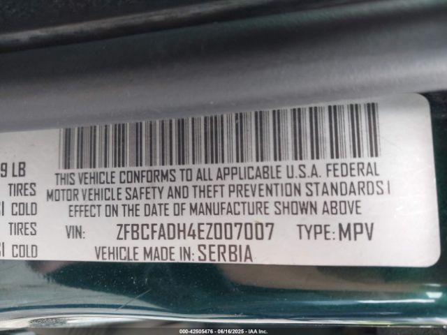 2014 FIAT 500L ZFBCFADH4EZ007007 Photo 8