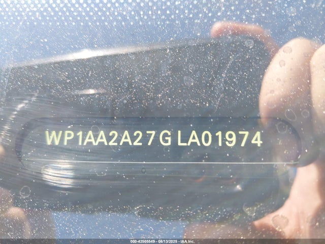 Porsche Cayenne 2016 WP1AA2A27GLA01974 Image 9