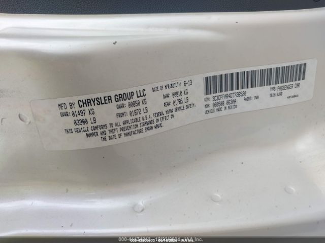 2013 FIAT 500 3C3CFFAR4DT726520 Photo 8