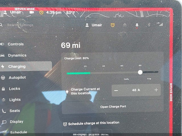 5YJYGDEE0MF098108 Tesla 2021