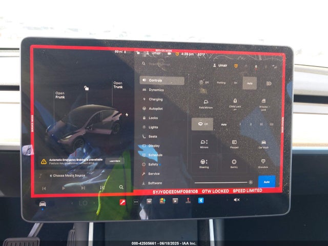 5YJYGDEE0MF098108 Tesla 2021