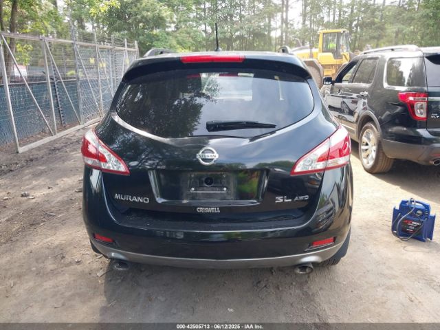 JN8AZ1MW6EW533459 Nissan MURANO SL