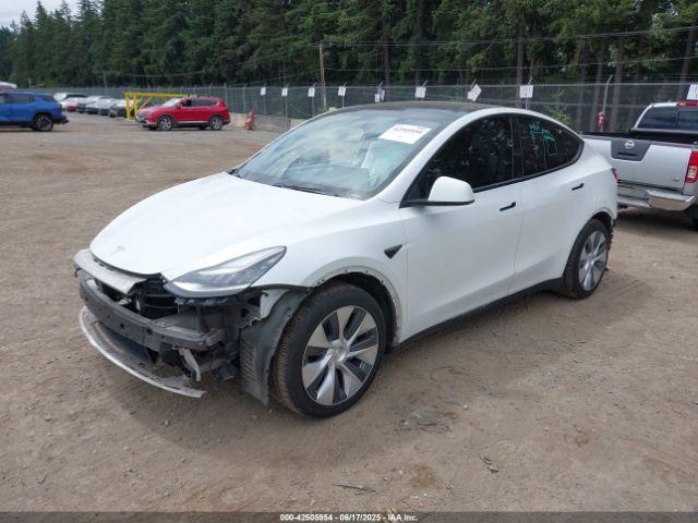 2021 TESLA MODEL Y 5YJYGDEEXMF071692 Photo 1