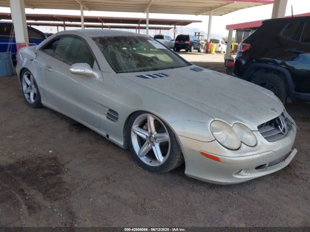 2003 MERCEDES-BENZ SL 500 WDBSK75F53F008054