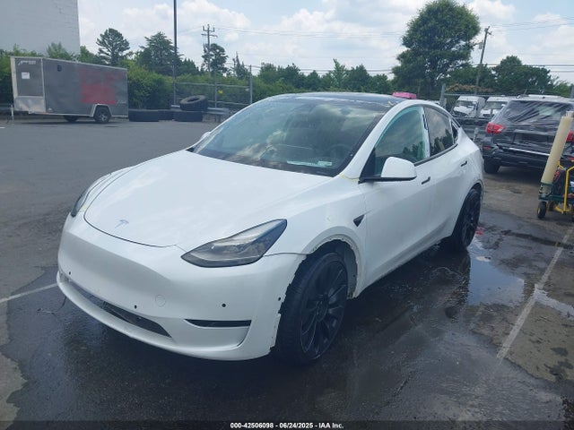 2022 TESLA MODEL Y 7SAYGDEF7NF372255 Photo 1