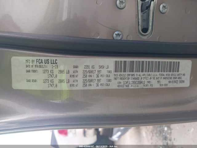 2019 JEEP CHEROKEE 1C4PJLCB5KD358412 Photo 8