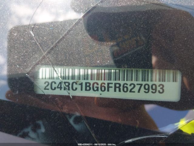 2C4RC1BG6FR627993 Chrysler 2015