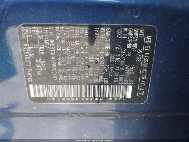 2023 NISSAN ROGUE JN8BT3BA8PW009497 Photo 8