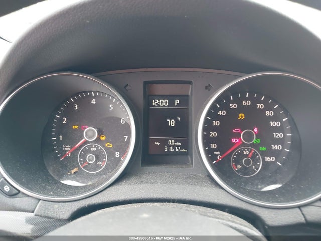 2011 Volkswagen Jetta Sportwagen 2.5l S მანქანა იყიდება აუქციონზე, vin: 3VWPZ7AJ8BM609774, აუქციონის ნომერი: 42506516
