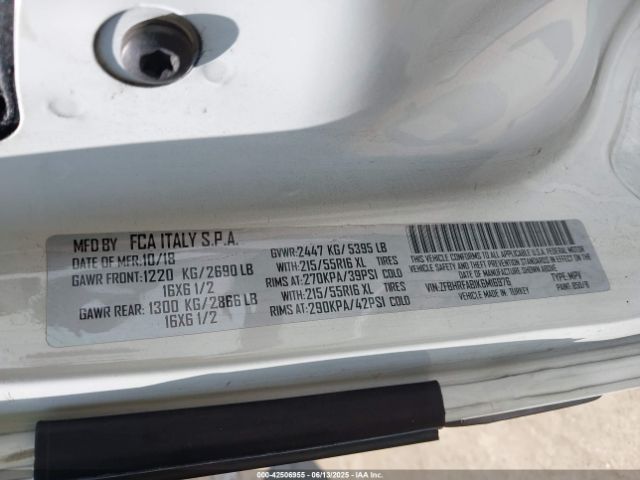 2019 RAM PROMASTER CITY ZFBHRFAB1K6M16976 Photo 8