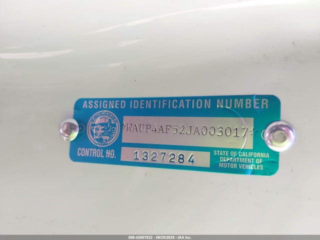 2018 AUDI S5 WAUP4AF52JA003017 Photo 8