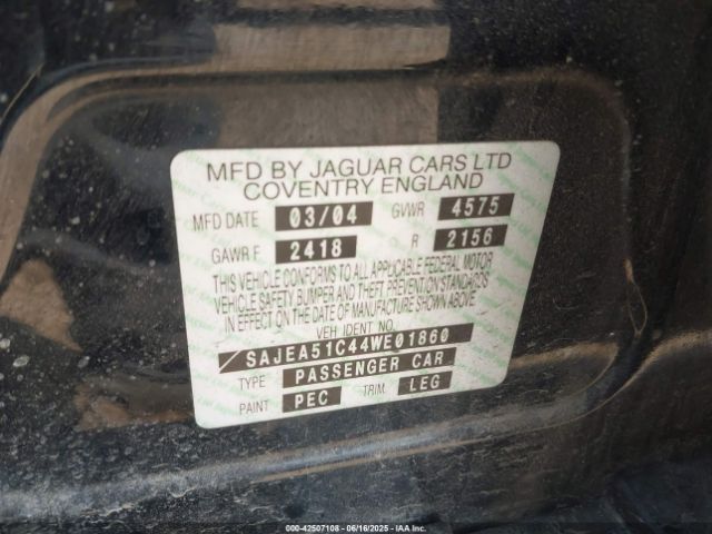 2004 JAGUAR X-TYPE SAJEA51C44WE01860 Photo 8