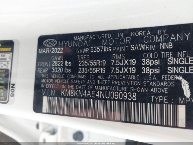 2022 HYUNDAI IONIQ 5 KM8KN4AE4NU090938 Photo 8