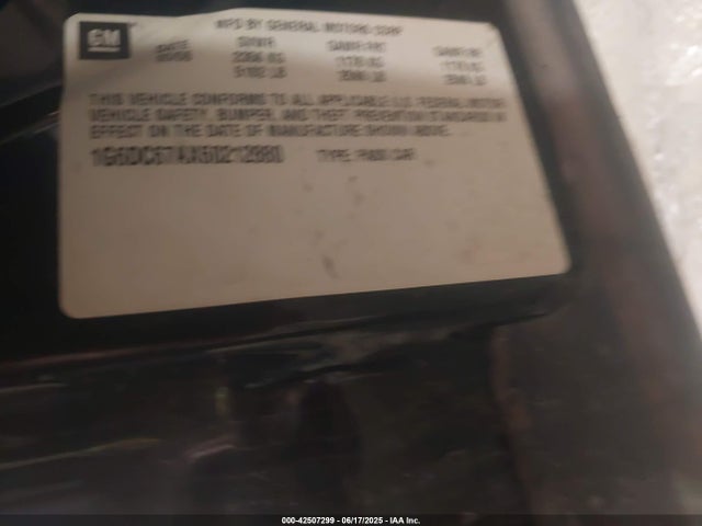 2006 CADILLAC STS 1G6DC67AX60212880 Photo 8