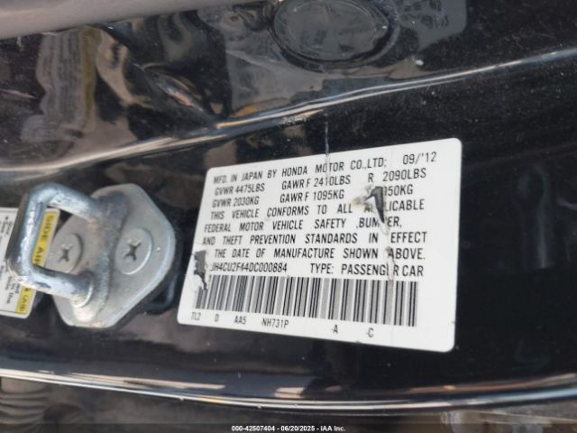 2013 ACURA TSX JH4CU2F44DC000884 Photo 8