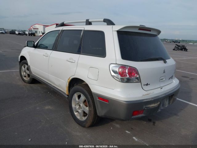 2003 MITSUBISHI OUTLANDER JA4LZ41G03U068814 Photo 2