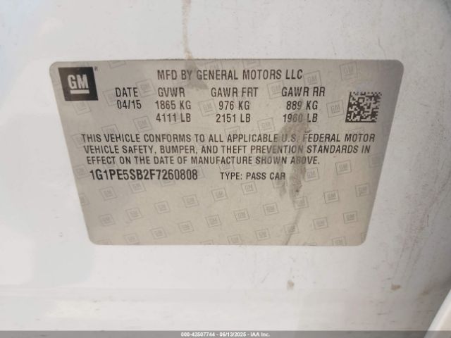 1G1PE5SB2F7260808 Chevrolet LUV