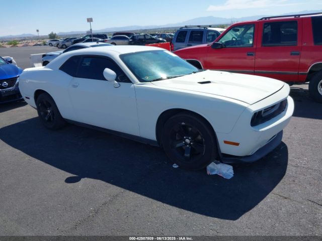 2013 DODGE CHALLENGER 2C3CDYAG9DH641312