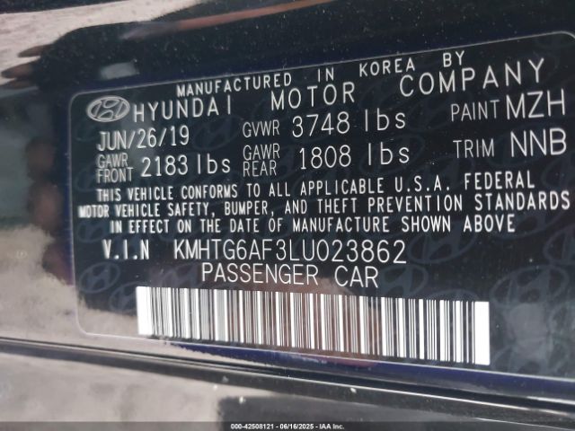 2020 HYUNDAI VELOSTER KMHTG6AF3LU023862 Photo 8