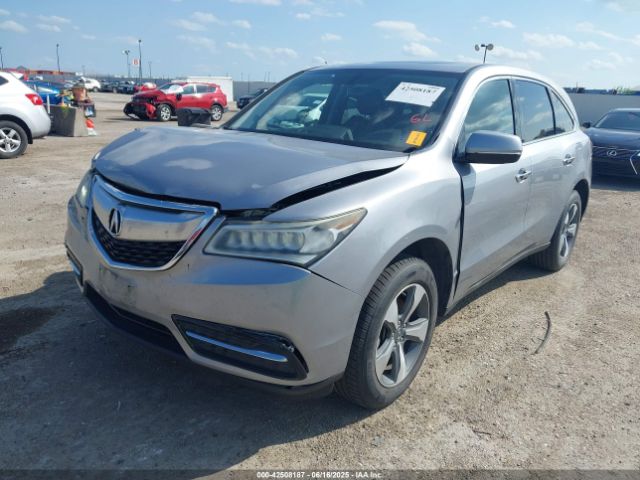 2016 ACURA MDX 5FRYD3H28GB020909 Photo 1