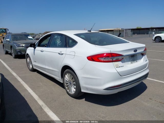 3FA6P0LU1JR225930 Ford Fusion Hybrid Se