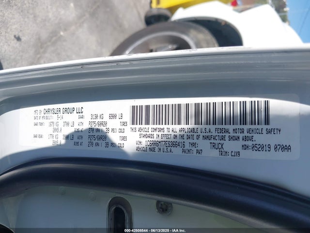 RAM 2014 2014 1C6RR6MT7ES366416 Image 9