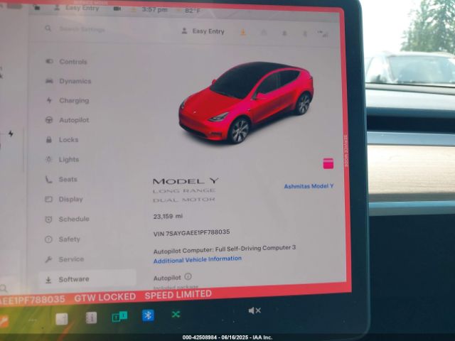 7SAYGAEE1PF788035 Tesla 2023