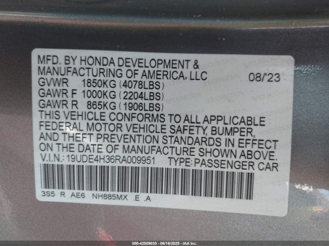 2024 ACURA INTEGRA 19UDE4H36RA009951 Photo 8