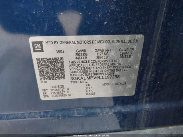 2020 GMC TERRAIN 3GKALMEV9LL197298 Photo 8
