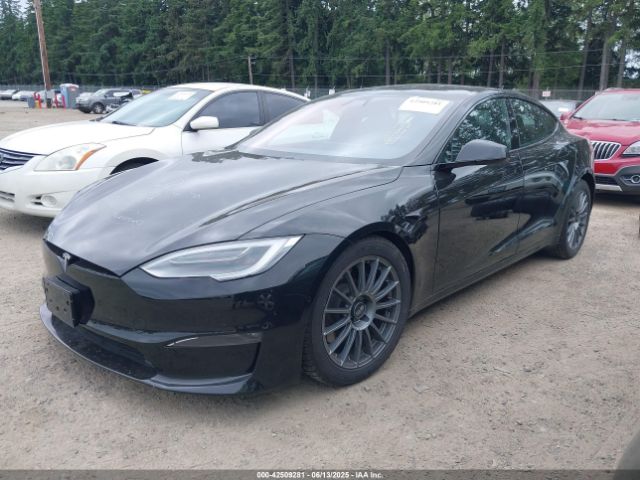 2021 TESLA MODEL S 5YJSA1E62MF447509 Photo 1