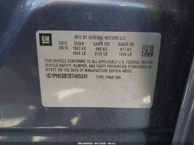 1G1PH5SB7E7465241 Chevrolet LUV
