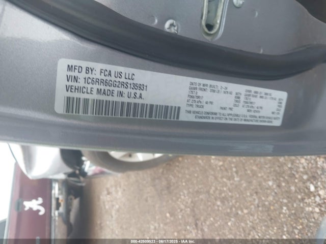 RAM 1500 Classic Slt  4x2 6'4 Box 2024 1C6RR6GG2RS135931 Image 9