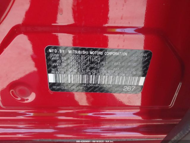 JA4JZ4AX8HZ032466 Mitsubishi 3.0 sohc mivec