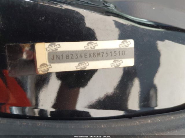 2008 NISSAN 350Z JN1BZ34EX8M751510 Photo 8