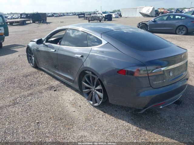 2015 TESLA MODEL S 5YJSA1H24FF081239 Photo 2