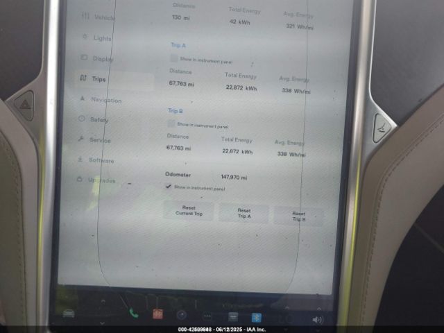 2015 TESLA MODEL S 5YJSA1H24FF081239 Photo 6