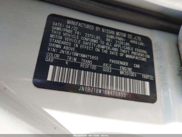 2022 NISSAN ROGUE SPORT JN1BJ1BW1NW475855 Photo 8
